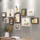 现代简约照片墙装 饰创意背景相片墙相簿墙上相框墙免打孔挂墙组合