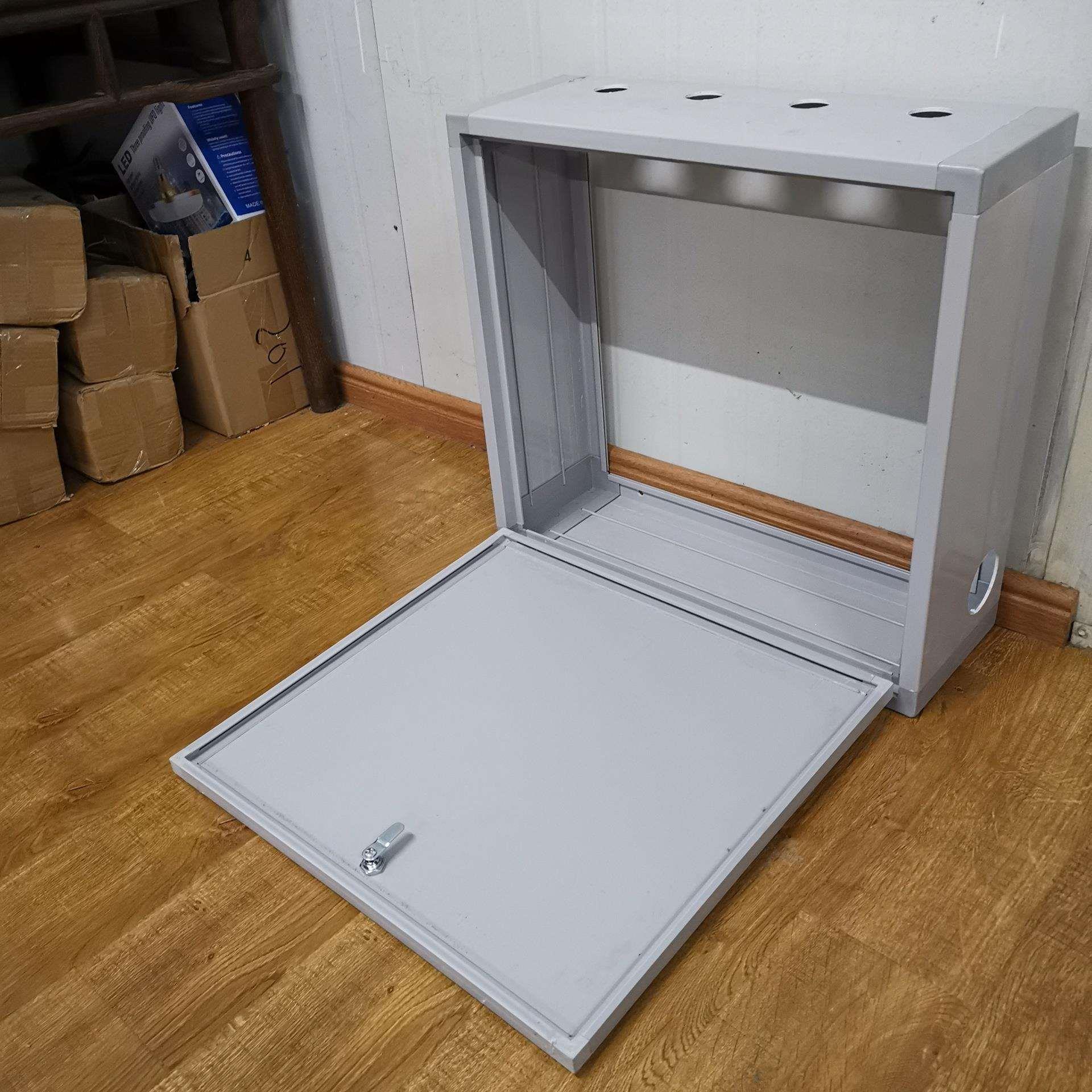 厂家丁制 pvc覆合树脂 物联网 塑钢智能非金属防冻保温塑料水表箱