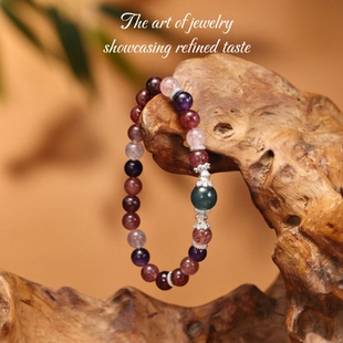 潮流 天然水晶DIY手串简约百搭时尚 新款 KBR0420001 新年珠宝节