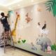儿童房壁纸男孩卧室女孩可爱幼儿园墙布背景墙游乐园墙纸卡通装 饰