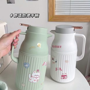 保温壶大容量暖2023家用热水壶开 学生宿舍保温瓶水热水瓶水壶新款
