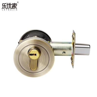 锌合金闭锁呆锁通道锁地锁圆形锁平头锁单舌门锁隐形门锁暗锁