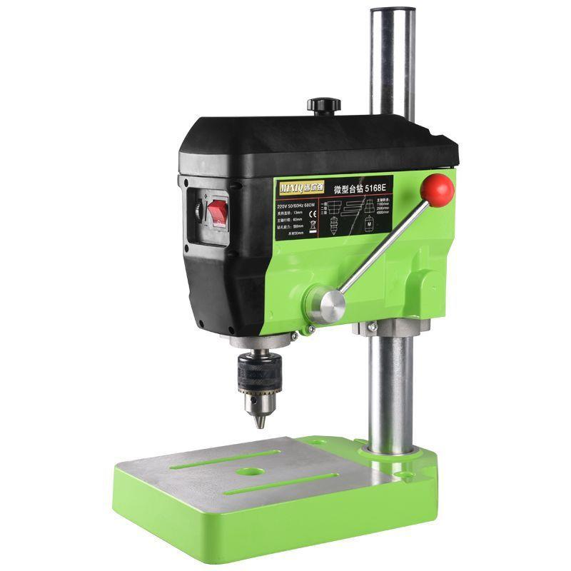 台钻小型家用220v精密小台钻多功能钻孔机工作台铣床木工微型调速