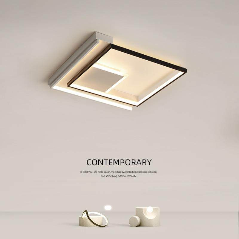 卧主室灯led吸顶灯简约现代个性房间灯具黑白风餐厅灯大气客厅灯,电子元器件市场,其它元器件,淘宝优惠券,粉丝福利购,淘宝优惠卷