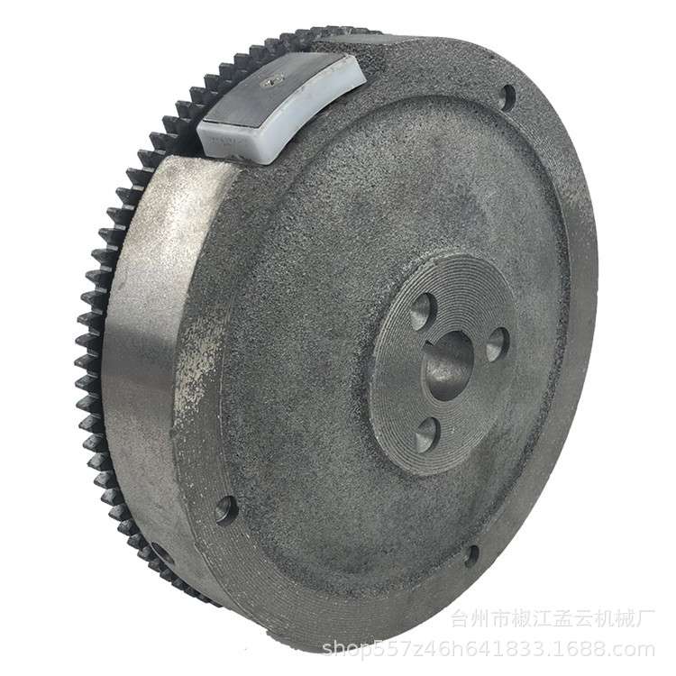 汽油发电机配件168F飞轮170FGX1602KW-3KW电启动全套磁飞轮