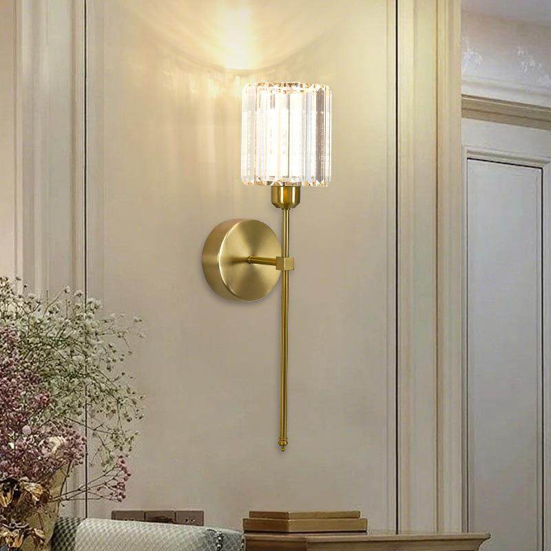 充电款壁灯卧室床头高级感免布线遥控触摸三色可调光定时led壁灯