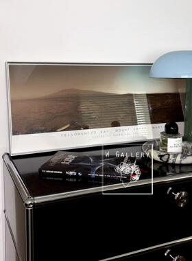 WGallery高清火星地表全景图高级氛围感装饰画电子科幻包豪斯极简