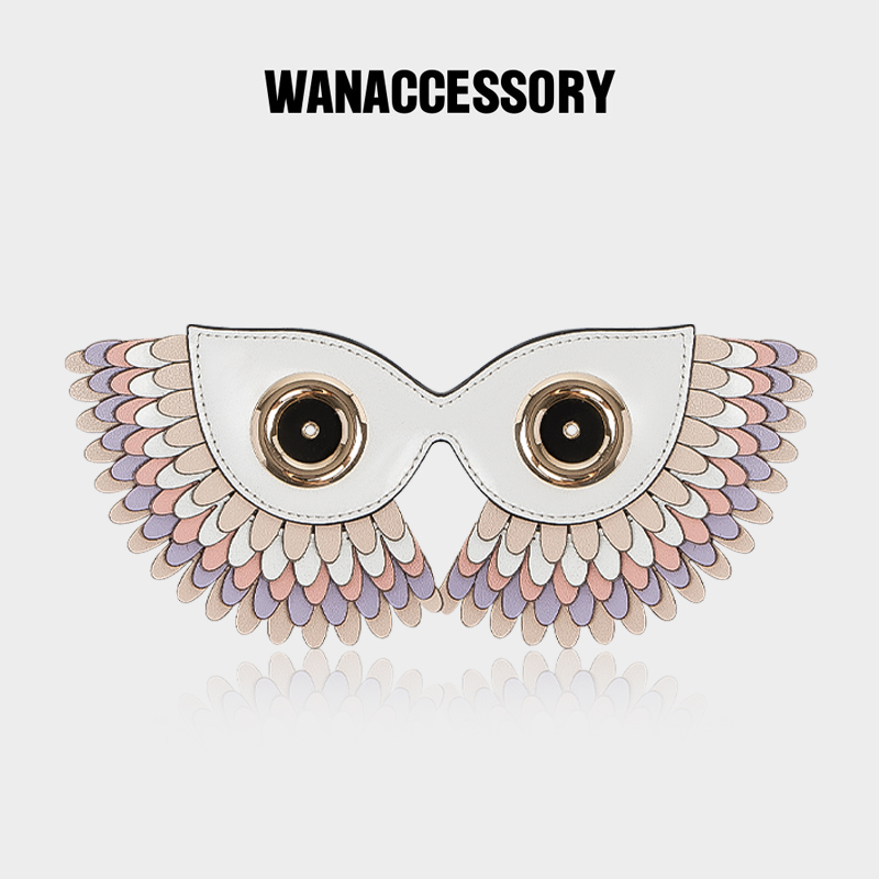 WANACCESSORY猫头鹰换脸包配饰