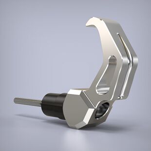 电动车挂钩金属铝合金小牛九号深远通用踏板多功能前置挂物钩改装