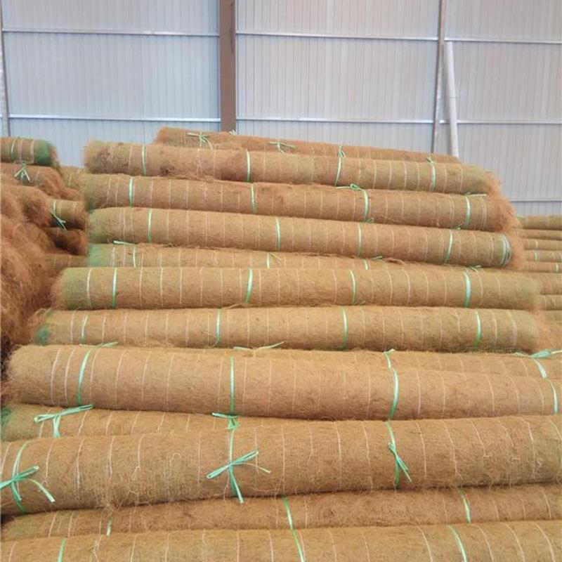 200克丝椰毯护坡植纤维物毯00克荒山边3坡治理草籽椰丝毯可降解