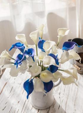 PU迷你马MW01501莲仿真花庆假家花婚手捧花庭家居装蹄饰跨境仿生