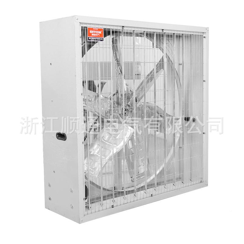 337负压风机工璃厂车仓库工业排气扇方形轴 流间玻钢负压风机抽风