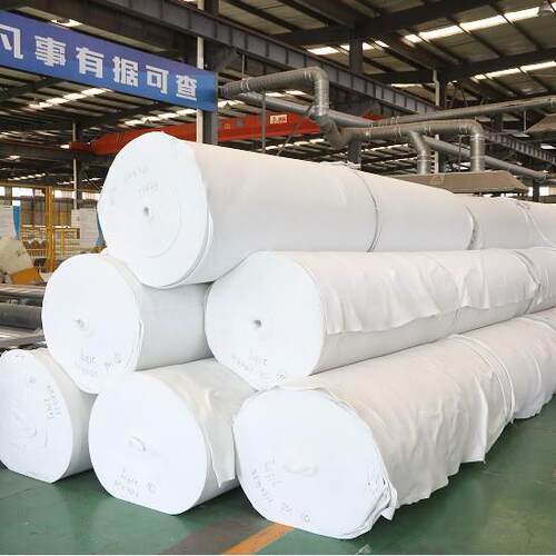 土布成反滤防尘保温防渗填埋隧道维隔离针刺土工布纤四川都工工厂