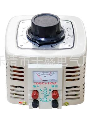 单压相接触调压器TDG2C2/TDGCJ交流调压器纯线圈稳铜定调器0-30TD