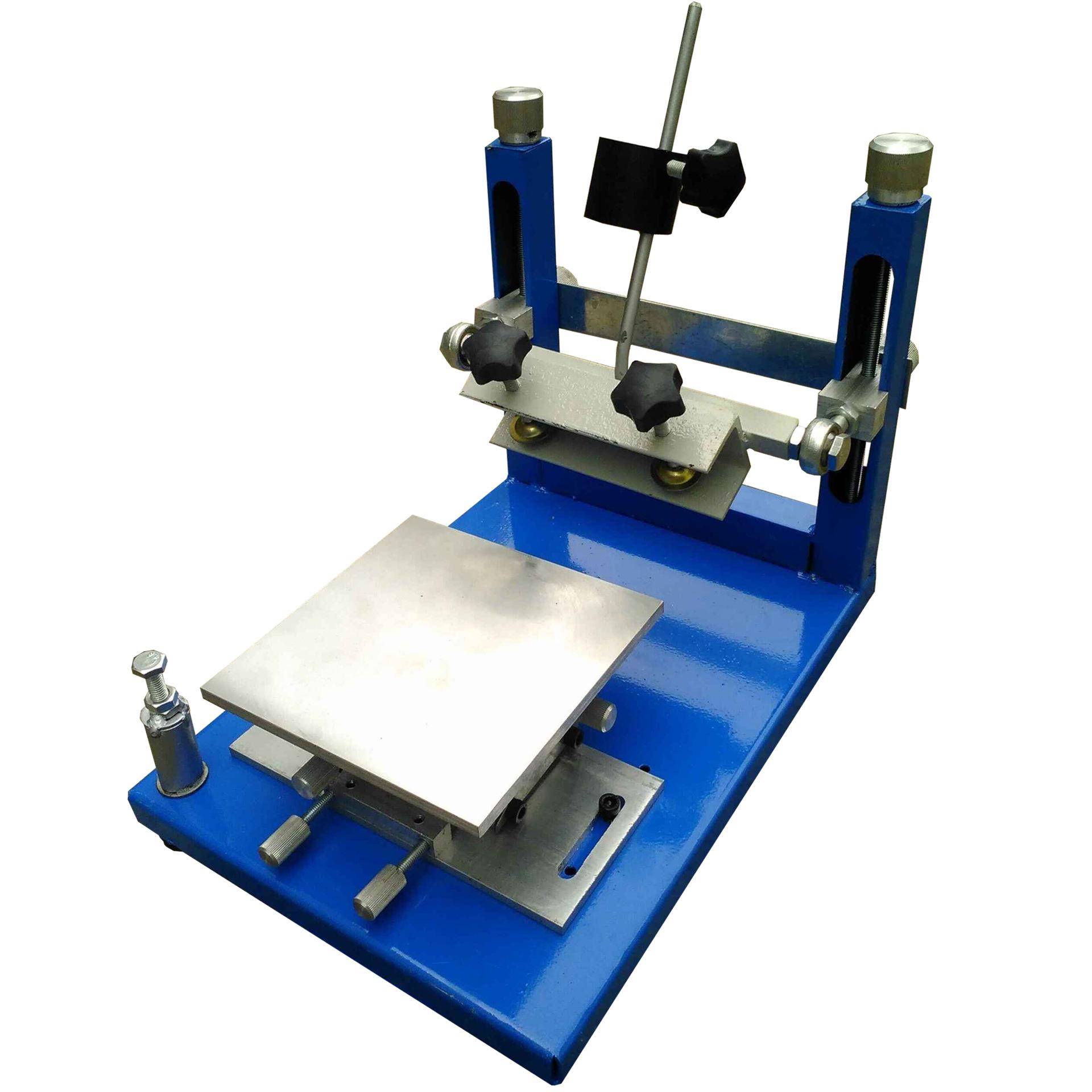 带吸气的丝印机丝印台、手印台、丝印台(图)精准台式耐用