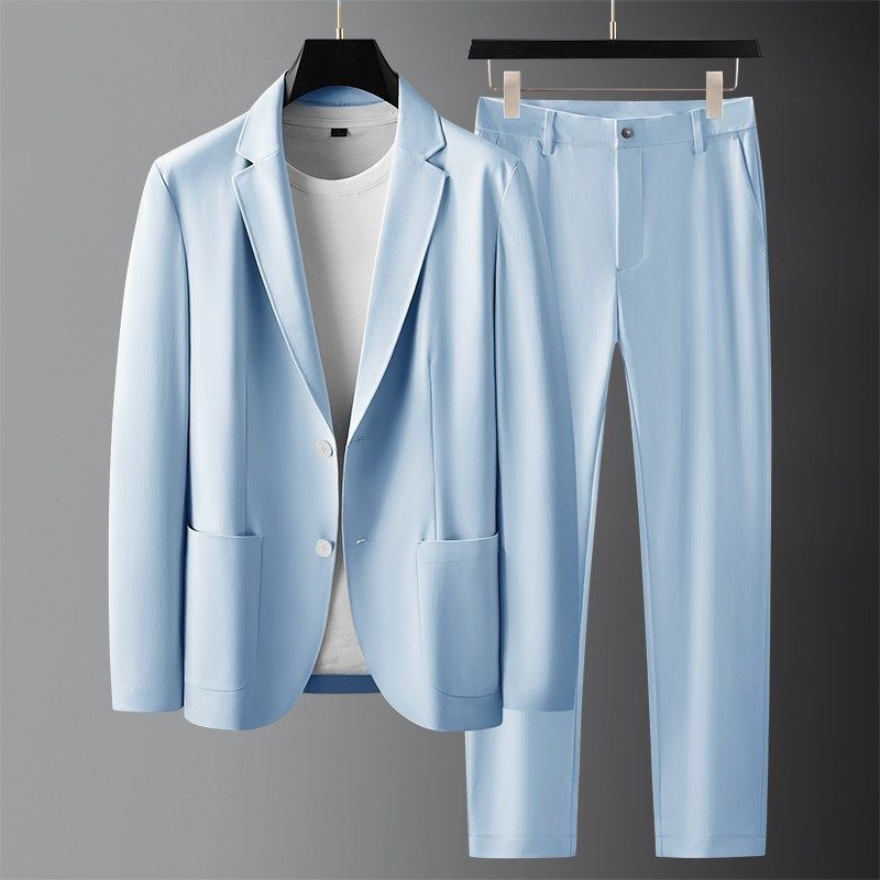 意大利奢品平替夏季凉感休闲西服