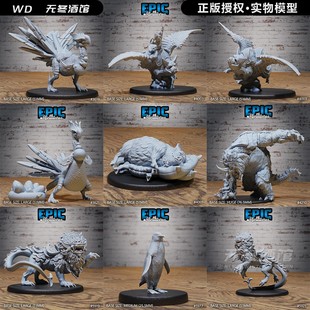 【群兽环伺】火鸡 猪 山兽 舞狮  龙与地下城DND跑团棋子模型桌游