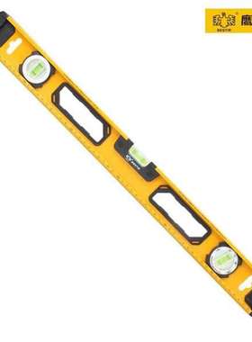实心水平尺铝合金大水泡强磁水平尺多角度测量01351