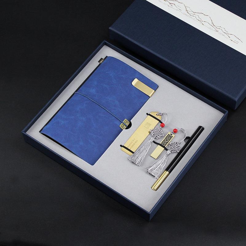 古风金属书签精美实用文创产品流苏书签礼盒教师节礼品可印字logo