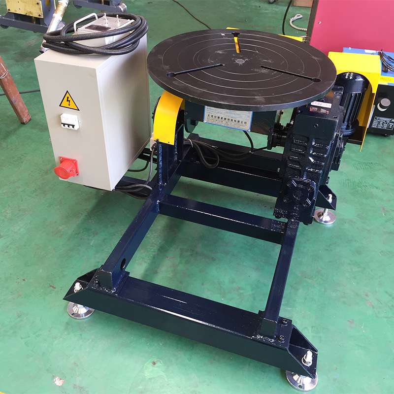 HBJ-01单座焊接变位机配卡盘法兰焊接水平工作台旋转器