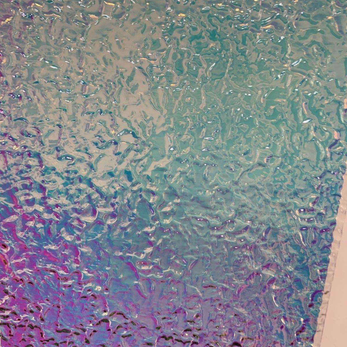 亚克力石头纹炫彩色渐变色底座透明地台展厅艺术品摆件摆台展示台