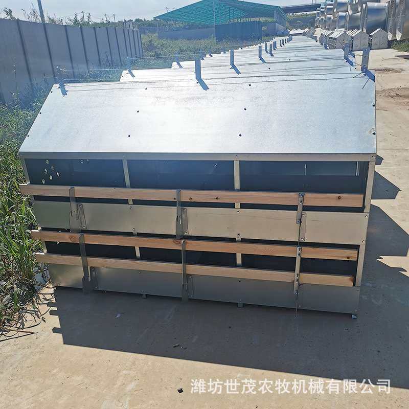 双层产蛋箱养鸡设备 养鸡场多穴产蛋箱人工产蛋箱鸡用产蛋箱