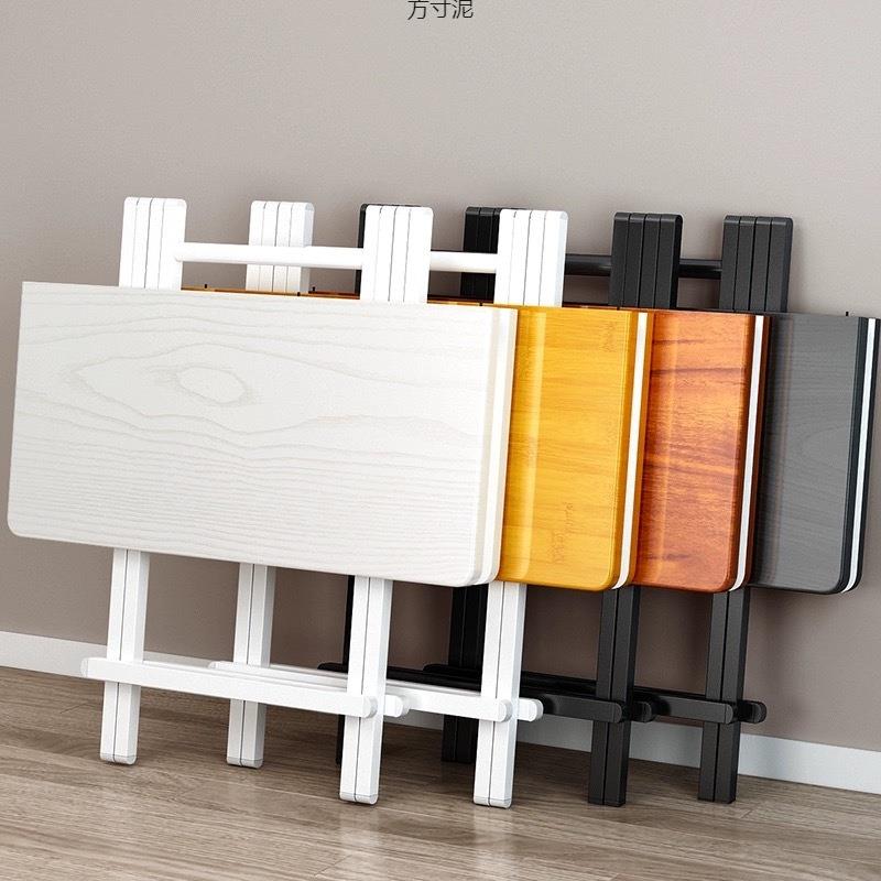 家用吃饭折叠桌子出租屋简易餐桌圆桌方桌子户外便携式摆摊小桌子