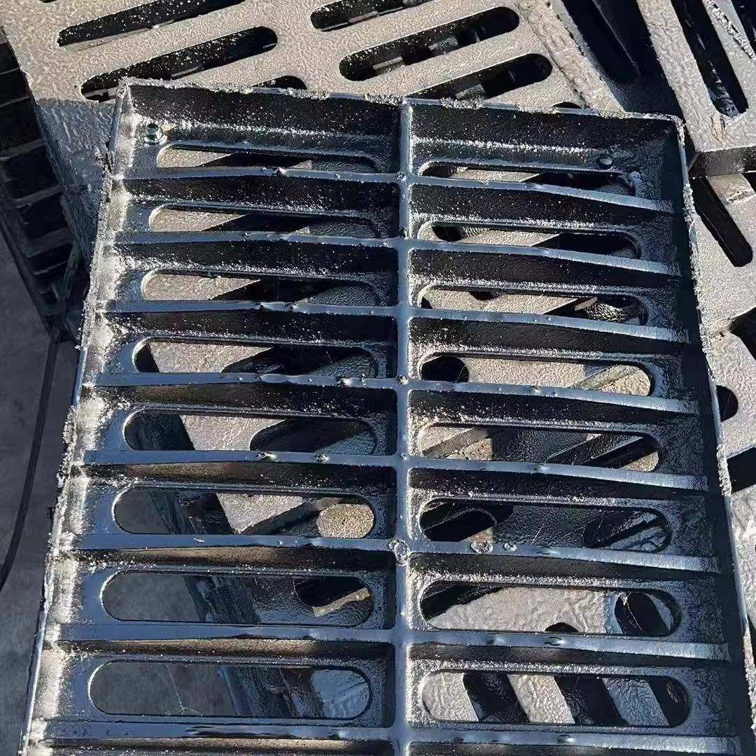 球墨铸铁下水道盖板雨水篦子地沟盖格栅重型排水沟盖板阴井盖方形