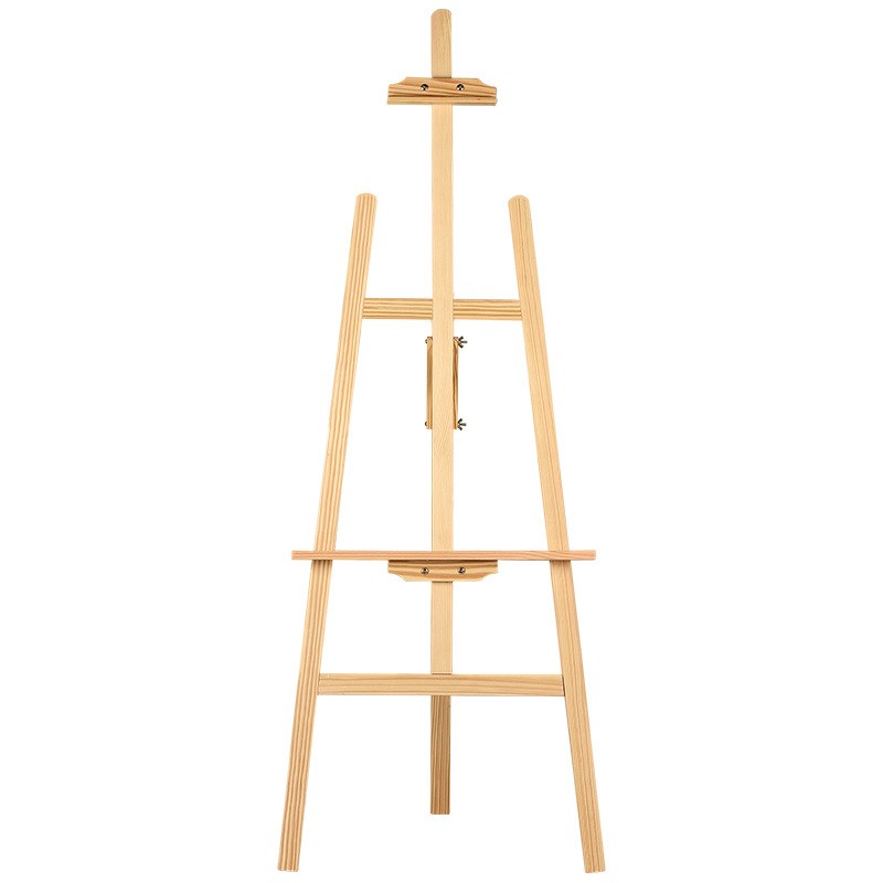 数字油画木制实木儿童写生素描美术画板架户外广告海报展示架画架