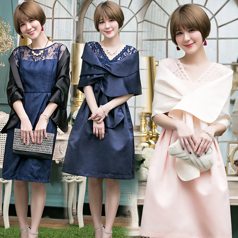 新娘婚纱小披肩夏季婚礼晚礼服围巾春秋天伴娘旗袍外搭女士88013