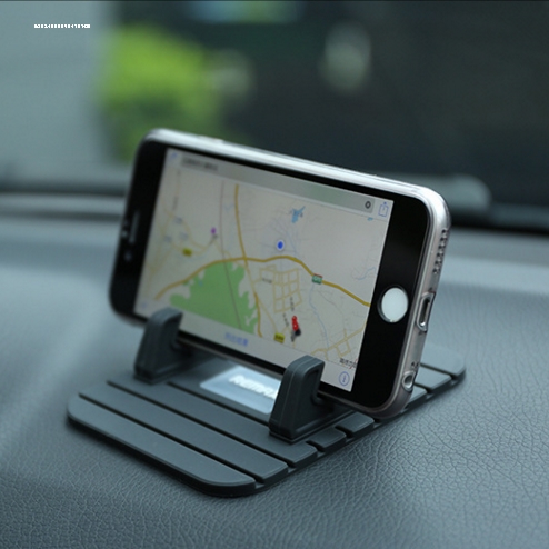 车内手机导航支架汽车手机架固定座F万能车用仪表台卡通摆件手机