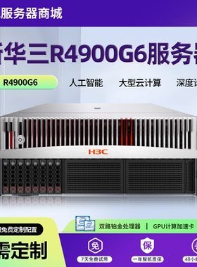 H3C新华三服务器R4900G3 R4900G5 R4900G6 R5300G5 4930G5 6900G5