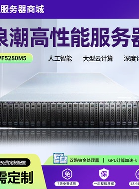 全新浪潮NF5280M5 5270 5212M5服务器虚拟化文件存储支持NVME U.2