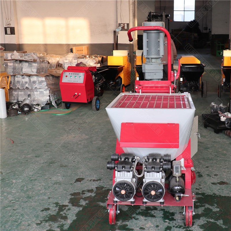 全自动干粉石膏喷涂机轻质石膏预搅拌喷涂机室内外墙面粉刷抹墙机