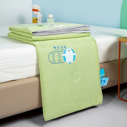 A类凉感丝科技冰淇淋凉感夏凉被可机洗夏季双人可机洗空调被定制