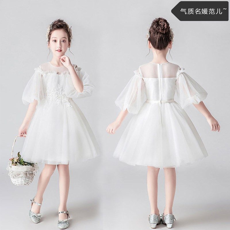 儿童礼服女童公主裙连衣裙蓬蓬秋花童婚纱走秀生日主持钢琴演出服,童装/婴儿装/亲子装,儿童礼服,淘宝优惠券,粉丝福利购,淘宝优惠卷