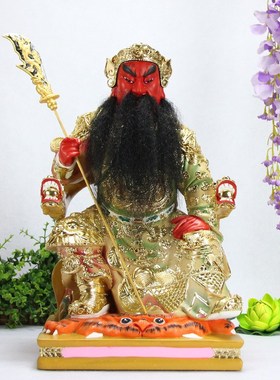 中式多款坐文武财神剑指关u公关帝圣君佛像关二爷伽蓝佛堂神像摆