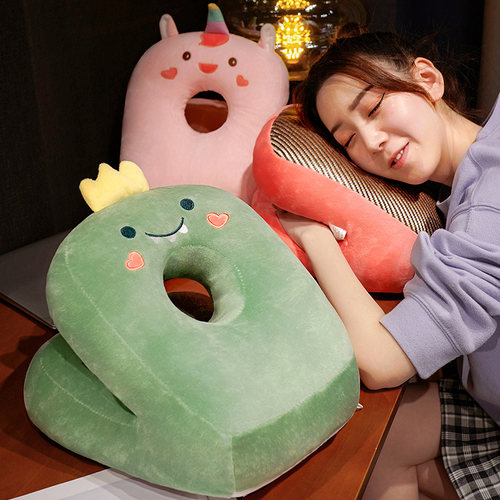 办公室午睡神器j趴趴枕夏季凉席趴睡枕小学生午休冰丝枕头睡觉抱