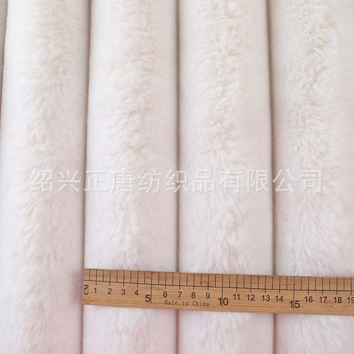 足米现货  7CM坑条大提花抽条 抱枕鞋帽大兔毛绒布面料地毯地垫