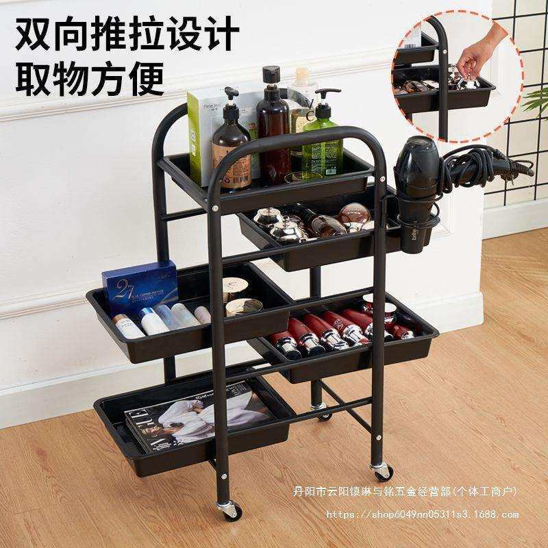 移动车小推车抽屉式工车美发工具柜小推车理发店工具柜其它塑料