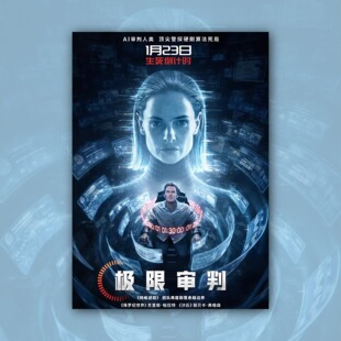 极限审判电影海报装饰挂画框周边背景墙贴纸定制布置房间物料卧室