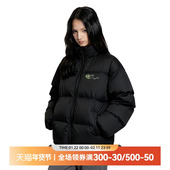 棉服美式 复古 NIGHT撞色星月印花基础款 秦霄贤同款 QUARTER