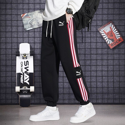 奥特莱斯纯棉运动裤休闲卫裤长裤