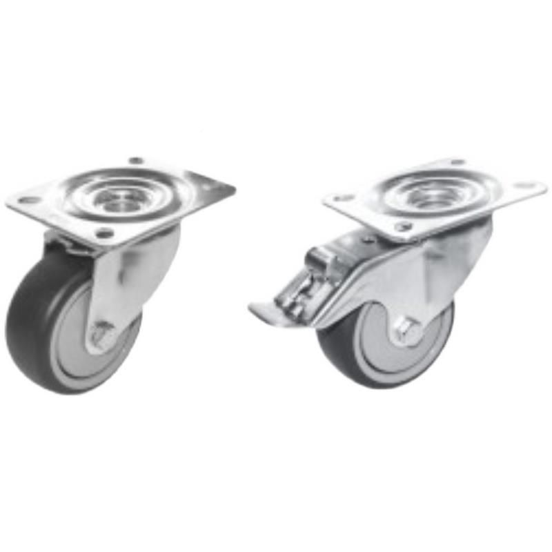 替代怡合达J-CPL31-D100-UW 铝型材专用脚轮J-CPN31/32-D100-UW