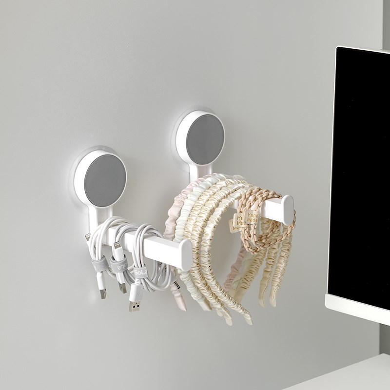 卫生间免打孔壁挂式纸巾架家用懒人E抹布挂钩厕所卷纸筒收纳置物