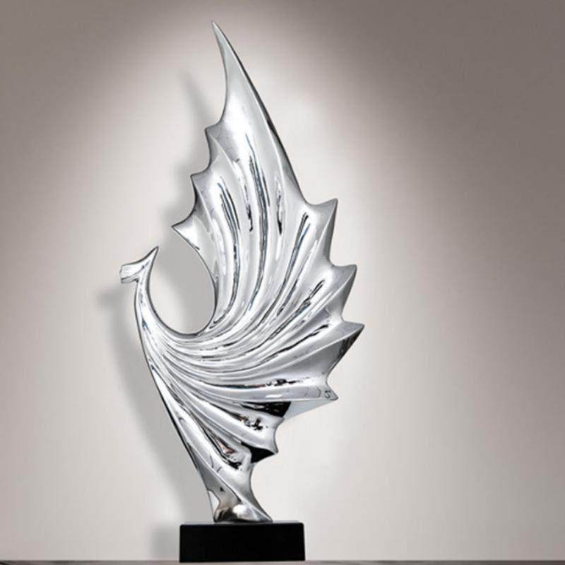 现代简约风酒店客厅玄关电视柜酒柜装饰品家居轻奢雕塑工艺品摆件,家居饰品,落地摆件,淘宝优惠券,粉丝福利购,淘宝优惠卷