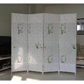 中式 屏风隔断布艺折叠移动客厅卧室玄关现代简约酒店办公室折屏