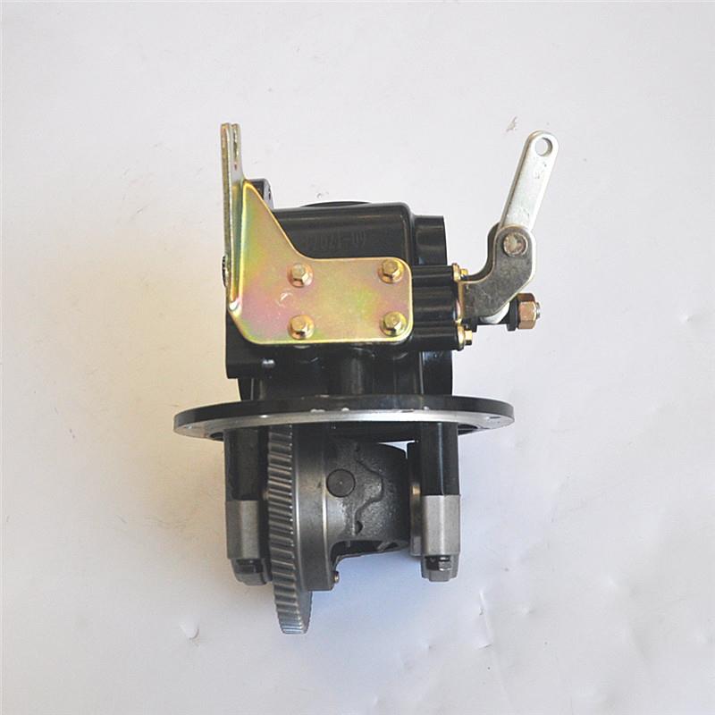 电动三轮车水电池大功率一体差速器5孔18齿6齿半轴变档牙包齿轮包