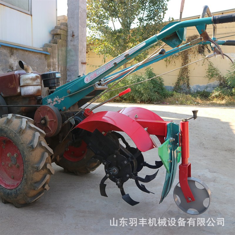 四驱微耕机小型直连柴油耕地开沟农用耕田起垄犁地神器新式旋耕机