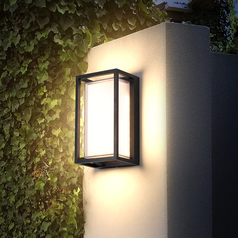 户外现代简约创意灯过道楼梯庭院门口阳台壁灯双层灯罩防蚊虫防水,家装灯饰光源,户外壁灯,淘宝优惠券,粉丝福利购,淘宝优惠卷